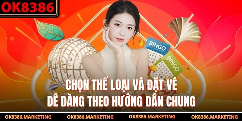 Chọn thể loại và đặt vé dễ dàng theo hướng dẫn chung